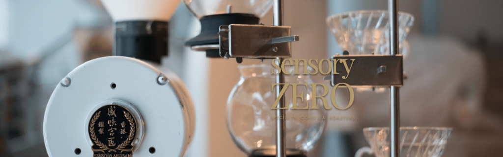 sensory ZERO pour-over coffee brewing equipment